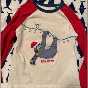 Mini Boden Christmas shirt
